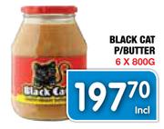 Black Cat P/Butter-6 x 800g