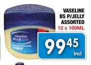 Vaseline BS P/Jelly Assorted-12 x 100ml