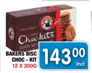 Bakers Bisc Choc-Kit- 12 x 200g