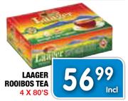 Laager Rooibos Tea-4x80's pack
