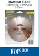 Diamond Blade Segmented/Continuous-230mm