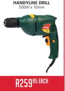 Handyline Drill 500wx10mm