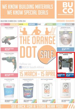 Buco Eastern Cape : (15 Mar - 15 April), page 1