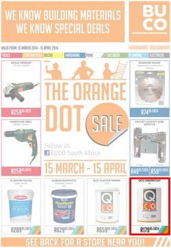 Buco Eastern Cape : (15 Mar - 15 April), page 1