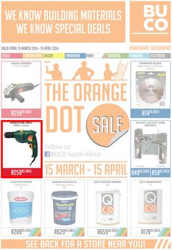 Buco Eastern Cape : (15 Mar - 15 April), page 1