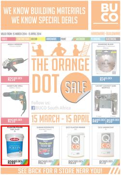 Buco Eastern Cape : (15 Mar - 15 April), page 1