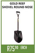 Gold Reef Shovel Round Nose