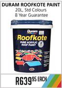 Duram Roofkote Paint-20L