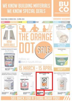 Buco Western Cape : (15 Mar - 15 Apr 2014), page 1