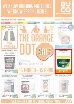 Buco Western Cape : (15 Mar - 15 Apr 2014), page 1