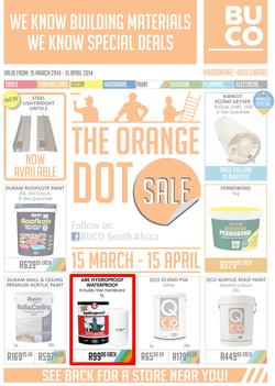 Buco Western Cape : (15 Mar - 15 Apr 2014), page 1
