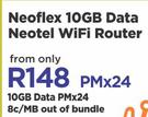 Neoflex 10GB Data Meotel Wifi Router