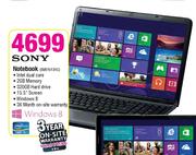 Sony Notebook(SVE15131C)