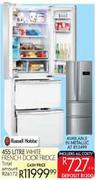 Russell Hobbs 455L White French Door Fridge