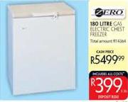 Zero 180L Gas Electric Chest Freezer