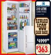 Kelvinator 310 Litre Combi Fridge
