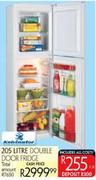 Kelvinator 205L Double Door Fridge