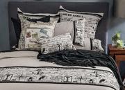 Queen Embellished Duvet Cover Set