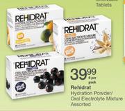 Rehidrat Hydration Powder/Oral Electrolyte Mixture Assorted-6's Per Pack