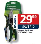 Garden Pro Pruner PVC Grip-215mm