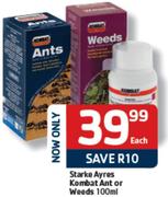 Starke Ayres Kombat Ant Or Weeds-100ml