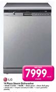LG 14 Place Steam Dishwasher(D1444LF)
