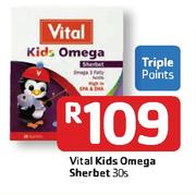 Vital Kids Omega Sherbet-30's
