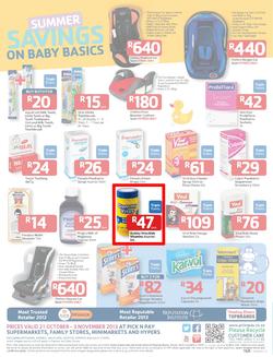 Pick N Pay : Summer Savings On Health & Beauty (21 Oct - 3 Nov 2013), page 13
