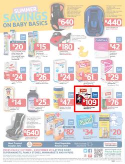 Pick N Pay : Summer Savings On Health & Beauty (21 Oct - 3 Nov 2013), page 13
