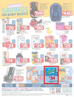 Pick N Pay : Summer Savings On Health & Beauty (21 Oct - 3 Nov 2013), page 13