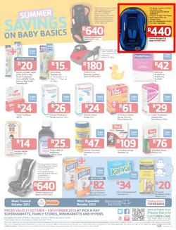 Pick N Pay : Summer Savings On Health & Beauty (21 Oct - 3 Nov 2013), page 13