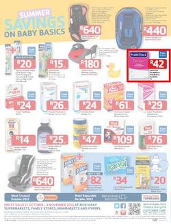 Pick N Pay : Summer Savings On Health & Beauty (21 Oct - 3 Nov 2013), page 13