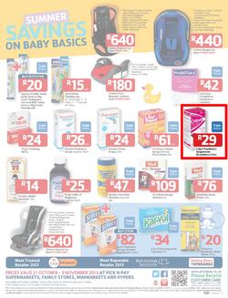 Pick N Pay : Summer Savings On Health & Beauty (21 Oct - 3 Nov 2013), page 13