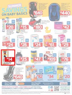 Pick N Pay : Summer Savings On Health & Beauty (21 Oct - 3 Nov 2013), page 13