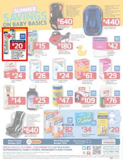 Pick N Pay : Summer Savings On Health & Beauty (21 Oct - 3 Nov 2013), page 13