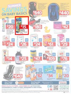 Pick N Pay : Summer Savings On Health & Beauty (21 Oct - 3 Nov 2013), page 13