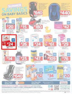 Pick N Pay : Summer Savings On Health & Beauty (21 Oct - 3 Nov 2013), page 13