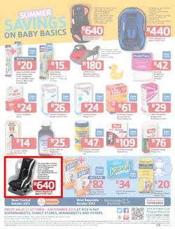 Pick N Pay : Summer Savings On Health & Beauty (21 Oct - 3 Nov 2013), page 13