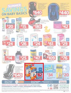 Pick N Pay : Summer Savings On Health & Beauty (21 Oct - 3 Nov 2013), page 13