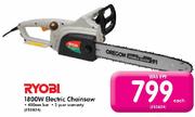 Ryobi 1800W Electric Chainsaw-Each