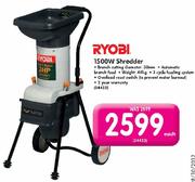 Ryobi 1500W Shredder-Each