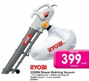 Ryobi 2200W Blower Mulching Vacuum-Each