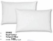 Desiree Royal Contour Twinpack Pillow-Per 2 Pack