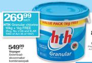 Hth Granular Chlorine-10kg + 1kg Free