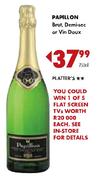 Papillon Brut, Demi-Sec or Vin Doux-750ml