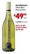 Mulderbosch Chenin Blanc Steen Op Hout-750ml