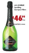 J.C. Le Roux Sparkling Sauvignon Blanc-750ml