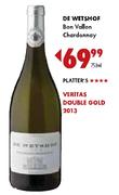 De Wetshof Bon Vallon Chardonnay-750ml