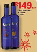 Skyy Infusions Assorted-750ml Each