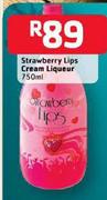 Strawberry Lips Cream Liqueur-750ml
